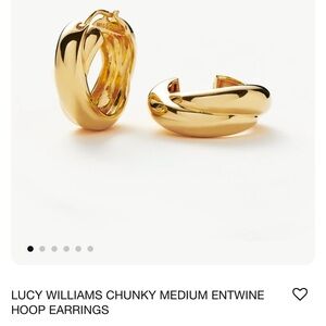 Missoma Gold Chunky Hoop Earrings